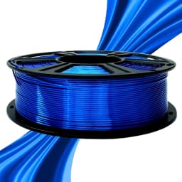 3D Printer Filament PLA silk gemstone blue Filament 250g 1.75mm Dimension Accuracy +/- 0.03mm, 3D Printing Filament