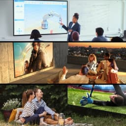 ULTIMEA 100 inch / 120 inch Photon E-ALR Portable Projection Screen 16:9 4K HD Enhanced Ambient Light-Rejecting Screen For Outdoor, Home Theater