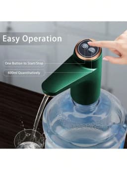 Automatic Drinking Water Pump, Smart USB Portable Water Bottle Dispenser With USB Electric Charging And Automatic Off Switch