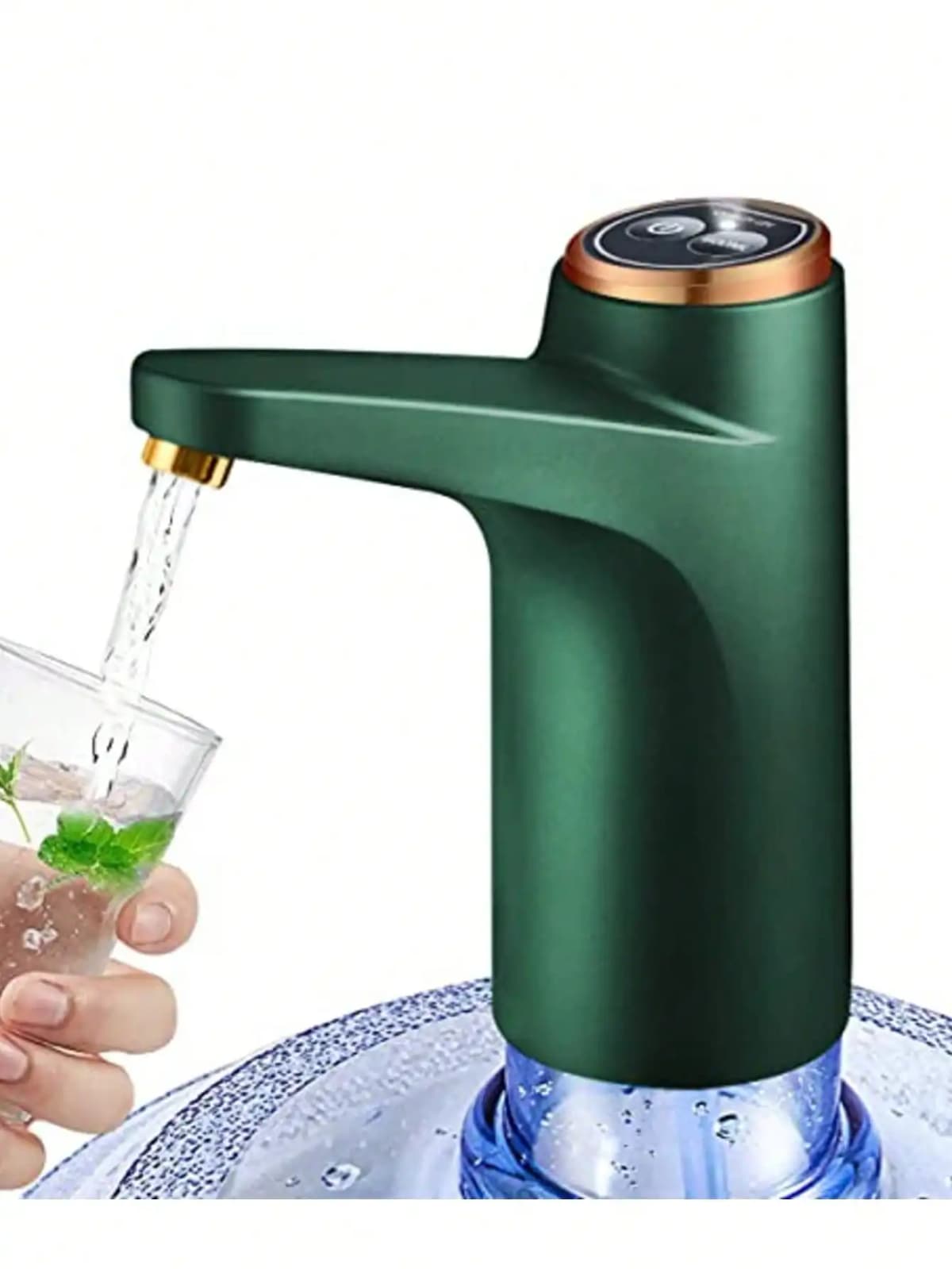Automatic Drinking Water Pump, Smart USB Portable Water Bottle Dispenser With USB Electric Charging And Automatic Off Switch