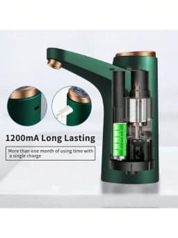 Automatic Drinking Water Pump, Smart USB Portable Water Bottle Dispenser With USB Electric Charging And Automatic Off Switch