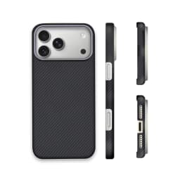 Aramid Fiber Kevlar Phone Case For iPhone 17 Pro Max Ultra Thin Shockproof Lightweight Hard Cover