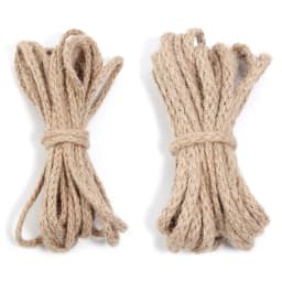 10yards/pack 6/8mm Natural Jute Rope Bold Eight Strand Twisted Cord Rope For Home Crafts Party DIY Clothing Gift Packing Decor