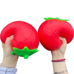 Super Jumbo Strawberry Squishy Toy Slow Rising Simulated Strawberry Antistress Anti-Anxiety Fidget Toys for Adults Friends Gifts