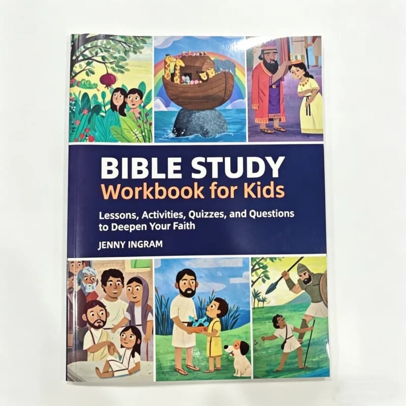Bible Study Workbook for Kids: A Complete Resource with Lessons, Interactive Activities Quizzes Questions To Build Faith book