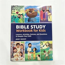 Bible Study Workbook for Kids: A Complete Resource with Lessons, Interactive Activities Quizzes Questions To Build Faith book