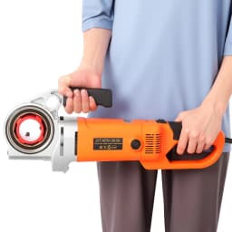Electric Threading Machine,PortableRatchet Pipe Threader Tool Kit, with 6 Dies 2‘’, 1-1/2‘’, 1-1/4‘’, 1‘’, 3/4‘’, 1/2'', 2300W