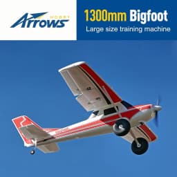 Remote Control Airplane 1300mm 6 Channel RTF with Vector Flight Stabilization System - Includes Battery, Charger, Radio for Adults