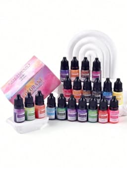 5ml 20 Colors Candle Dye Suitable For Silicone Mold DIY Handmade Scented Candles Soap Dye Soy Wax Colorant
