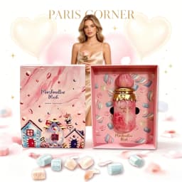Paris Corner | Marshmallow Blush EDP | A Unique Gourmand Marshmallow Strawberry Perfume for Women | Long-Lasting Sweet Scent Fra