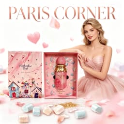 Paris Corner | Marshmallow Blush EDP | A Unique Gourmand Marshmallow Strawberry Perfume for Women | Long-Lasting Sweet Scent Fra