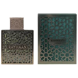 Rayhaan terra Unisex Eau De Parfum Spray 3.4oz / 100ml Spicy Woody Amber Oriental - Long Lasting Daily Use Fragrance for All Occasions