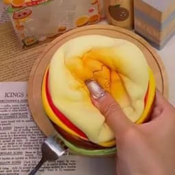 Squishy "Mujika" Capybara Burger Original IP "Xiaojili" Squeeze Toy – Slow-Rising Stress Reliever