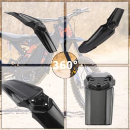 Motocross Front Fender Rear Fender for Surron Sur-Ron Light Bee X S Enduro Electric Motorcycle Dirt Pit E-bike Modified Parts