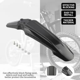 Motocross Front Fender Rear Fender for Surron Sur-Ron Light Bee X S Enduro Electric Motorcycle Dirt Pit E-bike Modified Parts