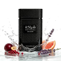 Khadlaj Shiyaaka Unisex Eau De Parfum Spray 3.4oz/100ml - Long Lasting Spicy Woody Fruity Earthy Fragrance