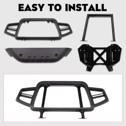 Front Bumper for Can-Am Ryker, Protector Front Profile Bumper for Can Am Ryker 600 900 Sport & Ryker Rally Edition All Models Accessories, Replace OEM # 219401108