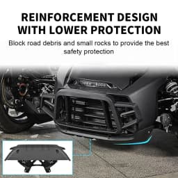 Front Bumper for Can-Am Ryker, Protector Front Profile Bumper for Can Am Ryker 600 900 Sport & Ryker Rally Edition All Models Accessories, Replace OEM # 219401108
