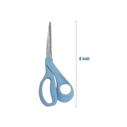 8" Bent Fabric Scissors with Ergonomic Handle