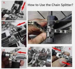 Bicycle Repair Tool Kits Chain Breaker Flywheel Remover Cutter Crank Puller Bike Wrench MTB Road Bikes Maintenance Tools Bracket
