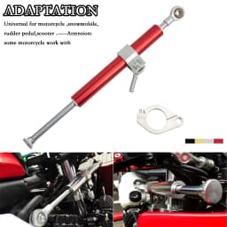 Universal Motorcycle Direction Damper Stabilizer Fork Stabilizer for Yamaha Kawasaki Suzuki Enduro Motocross Supermoto Accessories