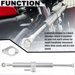 Universal Motorcycle Direction Damper Stabilizer Fork Stabilizer for Yamaha Kawasaki Suzuki Enduro Motocross Supermoto Accessories