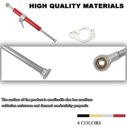 Universal Motorcycle Direction Damper Stabilizer Fork Stabilizer for Yamaha Kawasaki Suzuki Enduro Motocross Supermoto Accessories