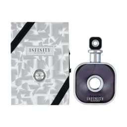 Armaf Infinity Men's Eau De Parfum Spray 3.6 Ounce - a Bold Expression of Eternal Masculinity And Elegant Strength with Fresh Citrus And Spicy Pepper Accord