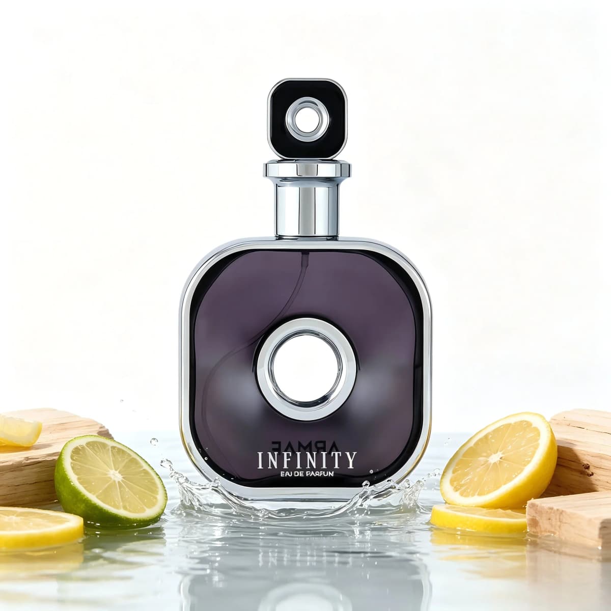Armaf Infinity Men's Eau De Parfum Spray 3.6 Ounce - a Bold Expression of Eternal Masculinity And Elegant Strength with Fresh Citrus And Spicy Pepper Accord