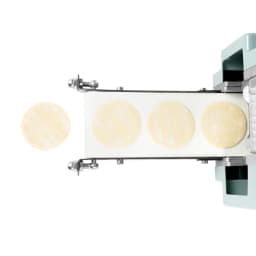 Dumpling Wrapper Machine, 8CM Diameter, Automatic Dough Sheet Maker, 140W Electric Dumpling Skin Maker, 110V US Plug, Handmade Style, Fast & Easy Operation for Kitchen, Home, Restaurant