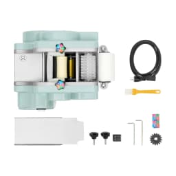 Dumpling Wrapper Machine, 8CM Diameter, Automatic Dough Sheet Maker, 140W Electric Dumpling Skin Maker, 110V US Plug, Handmade Style, Fast & Easy Operation for Kitchen, Home, Restaurant