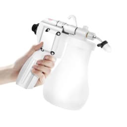 110V 60W Textile Spot Cleaning Gun Decontamination Tool Elbow Nozzle High-efficiency Spot Removal Tool 0.65L/21.9oz Watering Pot Capacity
