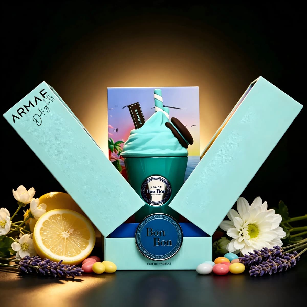 Armaf Bon Bon Eau De Parfum 3.4Oz/100Ml Sweet Gourmand Fragrance for Women Long Lasting Perfume