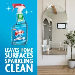Windex Glass and Window Cleaner Spray Bottle, Packaging Designed to Prevent Leakage and Breaking, Surface Cleaning Spray, Origi