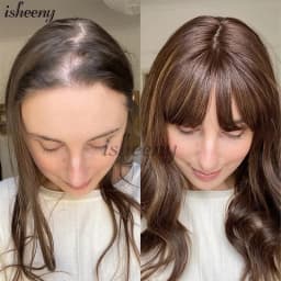 Real Human Hair Topper 5x9cm Base Net Straight Straight Hairpiece Seamless Blending to Hide Bald Spots or White Hair for Women