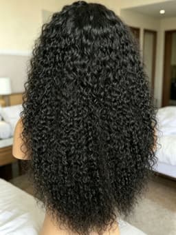 250% Density Curly Lace Front Wigs Human Hair Pre Plucked Curly Human Hair For Women 13x4 HD Transparent Deep Curly Glueless Human Hair Wig Pre Plucked With Baby Hair Natural Color Wear Beginner Friendly Soft and Health For Cosplay Party Gifts