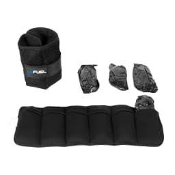 Adjustable Wrist Weights Ankle Weights Pair 5lb Total with 6 Removable Weight Packs 2.5-Pound Each