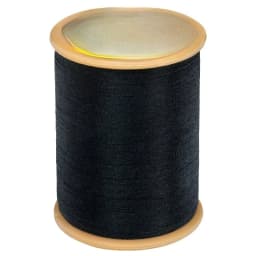 Black Polyester Sewing Thread, 300 Yards