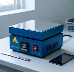850W Preheat Soldering Station, Soldering Hot Plate with LED Display & ±1°C Precise Temp Control for PCB SMD Phone Screen Repair