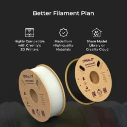 Official Creality Hyper PLA Filament 1.75mm,High Speed PLA 30-600mm/s Rapid 3D Printer Filament,Dimensional Accuracy +/-0.02mm,1KG(2.2lbs)