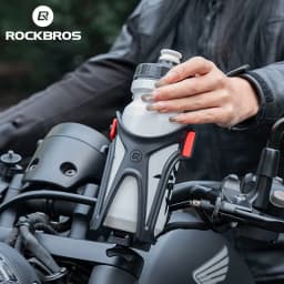 ROCKBROS Local Shipping Motorcycle Cup Holder Motorcycle Travel Riding Bracket Motorcycle Water Bottle Holder Adjustable Accessories