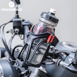ROCKBROS Local Shipping Motorcycle Cup Holder Motorcycle Travel Riding Bracket Motorcycle Water Bottle Holder Adjustable Accessories