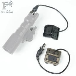 Metal SF Plug MoButton Pressure Switch Tactics Surefir M300 M600 Weapons Flashlight Remote Switch Fit 20MM Rail