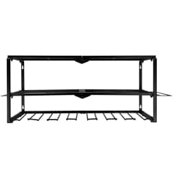 Heavy Metal Garage Wall Mount Cordless Drill Rack Organizer Shelf Tool Storage for Home Organization