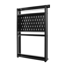 3 Tier Storage Rack Rust-Resistant 47*9*85.1cm Wall-Mounted Storage Rack for Bedrooms/Toilets/Balconies