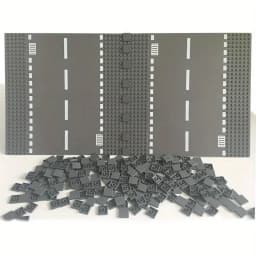 200PCS Flat Tile 2x2 Bricks MOC Assemble Particles 3068 Size Smooth Building Blocks DIY Educational Creative Toy for Kids