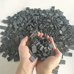 200PCS Flat Tile 2x2 Bricks MOC Assemble Particles 3068 Size Smooth Building Blocks DIY Educational Creative Toy for Kids