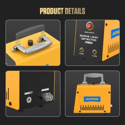 AUTOOL SDT100 12V Smoke Machine Leak Detector Oil Fuel Pipe Vacuum Leakage Detector Auto EVAP System Auto Diagnostic Tools