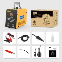 AUTOOL SDT100 12V Smoke Machine Leak Detector Oil Fuel Pipe Vacuum Leakage Detector Auto EVAP System Auto Diagnostic Tools