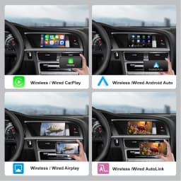 for Audi A6 A7 C7 MMI 3G HN+R 2011-2015 Car Radio GPS Navi Wireless CarPlay Android Auto Multimedia Player